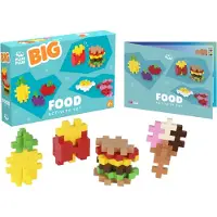 Plus plus BIG - 50 pces - Nourriture - - UneTaille - Blocs de Construction