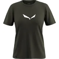Salewa Solidlogo Dri-release Short Sleeve T-shirt Vert XS Femme