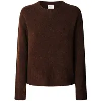 Pepe Jeans pour femme. PL7000031 Pull Cecil marron (L), Casuel, Acrylique