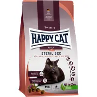 Happy Cat Sterilised Saumon atlantique 10 kg pour chats stérilisés