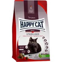 Happy Cat Sterilised Croquettes - Bœuf - 1,3 kg