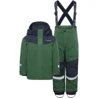 Didriksons Skare, ensemble de ski, junior, vert foncé