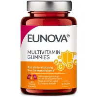 STADA EUNOVA Gommes multivitaminées pour soutenir le système immunitaire, 60 pcs. Oursons en gomme