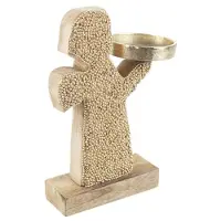 Bizzotto Décorations de noël VALBERG - Marron - Unique