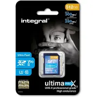 Integral UltimaPro X2 INSDX512G-300/280U2 mémoire flash 512 Go UHS-II