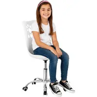 Springos Chaise de bureau - - 2025 - Ergonomique - Réglable en hauteur - Similicuir sur roulettes