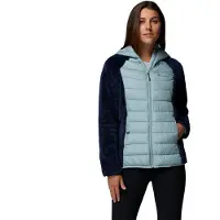 Columbia Powder Lite Ii Sherpa Hybrid Jacket Bleu M Femme Bleu M