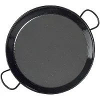 Vaello 76637 38 Cm Paella Pan Noir