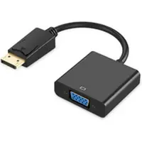 Ewent Adaptateur EC1454 DisplayPort vers VGA Full HD Noir