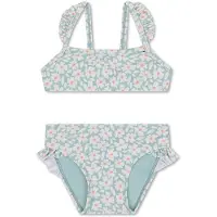 Swim Essentials Filles, Bikini, Bikini Mädchen 110/1 Florish Green, Vert, (110, 116)