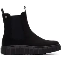 Xti Kids pour fille. 15139001-NEGRO Bottines 151390 noir (37), Plat, Fermeture éclair, Casuel, mode enfantine