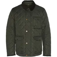 Barbour pour homme. MQU1808 Veste Hornby verte (M), Casuel, Polyester