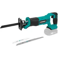 Vonroc Cordless Reciprocating Saw 20V | Incl. 3 Saw blades - Excl. Battery and charger
