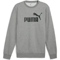 Puma Sweat de sport 'Ess No. 1' gris chiné / noir