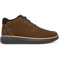 Timberland pour homme. TB0A69Q5W071 Hudson Road bottes chukka en cuir à mi-mollet marron (44.5), Plat, Lacets, Casuel, Durable