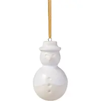 Villeroy & Boch Ornament Schneemann Winter Glow