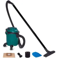 Vonroc Aspirateur à eau et poussière 1000W compact | Réservoir de 12L et câble d’alimentation de 5m incl.