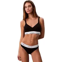 Calvin Klein Underwear String gris clair / noir / blanc