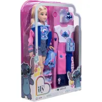 JAKKS Pacific Stitch University Lily 4Ever Modepuppe, 25 cm