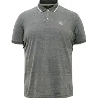 Blend T-Shirt 'BHNATE' noir chiné / blanc