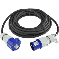 Chilitec Rallonge Cee 16a/3500w, 3 Pôles, 10 M