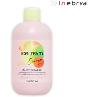 Inebrya Ice Cream Energy Shampooing contre la perte de cheveux 300Ml (Shampoing liquide, 300 ml)