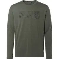 Vaude Rosemoor Ii Long Sleeve T-shirt Vert S Homme