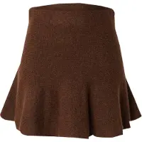 EDITED The Label Jupe 'Adalee Wool' marron