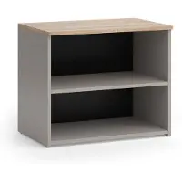 Vicco Meuble TV Wido Grège 60x50cm avec 2 compartiments, Model 56615