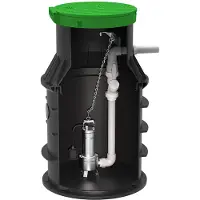 Roto Station de relevage PE800 - 750 litres - 1150 W 24 m³/h Monophasé 230 V