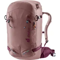 Deuter - Sac à dos de ski - Freerider Pro 30+10 SL Ashrose Cassis pour Femme - Violet