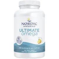 Nordic Naturals Oméga Ultime, 1280mg Citron (EAN 768990037900) - 180 capsules molles