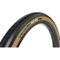 Panaracer Gravelking Semi Slick R 28", pneu pliable TLR - noir/skinwall - 45-622 / 28 x 1.7 pouces