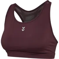 Hummel Pulse Medium Support Sports Top Violet XS Femme