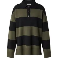 EDITED The Label T-shirt 'Laiani' vert / noir