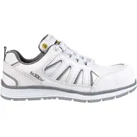 BIG Arbeitsschutz teXXor Chaussures basses de sécurité S3 Avignon Blanc/Gris-39