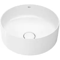 Roca Lavabo rond Inspira – 370 x 370 mm – Octogonal – Blanc (370 mm, 370 mm)