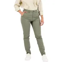Dockers Weekend Skinny Chino Pants Vert 31 / Extra Long Femme