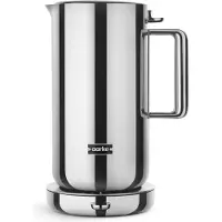 AARKE Bouilloire Kettle en acier inoxydable à double paroi, sélection de la température, 1,2 l, 2200 W