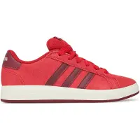 Adidas Grand Court 00s, rouge, blanc nuageux, noir (taille enfant/adolescent) - Pointure EU 36