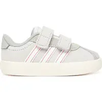 Adidas Baskets basses enfant VL COURT 3.0 CF I filles - Gris - 23