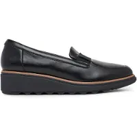 Clarks Sharon Pace Loafers Noir EU 38 Femme