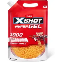 XShot Boules de gel - Hyper Gel - 3000 pièces - Refill Pack - - UneTaille - Jouets