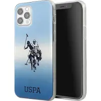 U.s. polo assn. US Polo USHCP12MPCDGBL iPhone 12/12 Pro 6.1 "bleu (Apple iPhone 12), Coque pour téléphone portable, Bleu