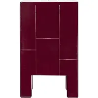 House Doctor Table d'appoint Brick rouge