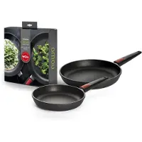 Woll Set de poêles 15241L + 15281L, Set de poêles et de casseroles, Noir