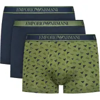 Emporio Armani Boxers bleu marine / vert