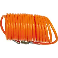 VOREL Tuyau pneumatique - - Spirale polyuréthane - 5x8 mm - 15 m - Flexible spiralé