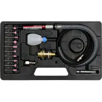 Sthor Mini-kit de ponçage pneumatique avec accessoires, 16 pièces