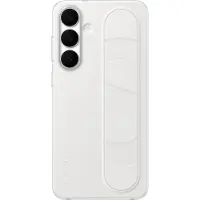 Samsung Coque arrière originale Standing Grip pour Galaxy S25 FE - Blanc